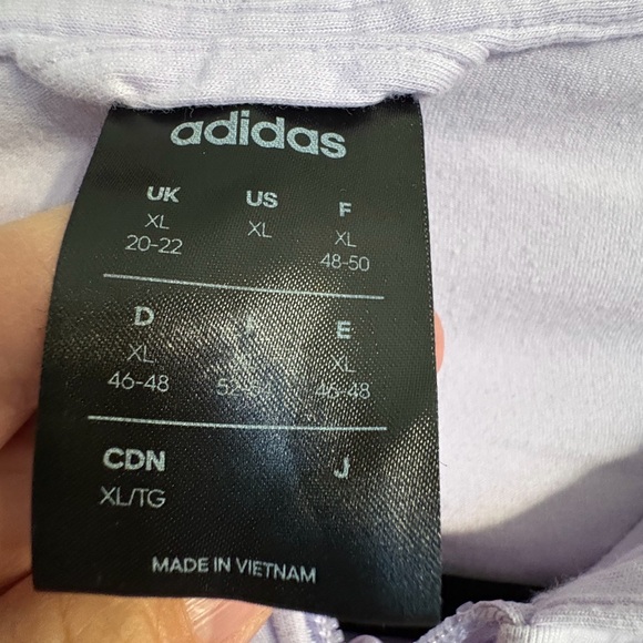 Adidas threestripe Hoodie - size L - Picture 4 of 6